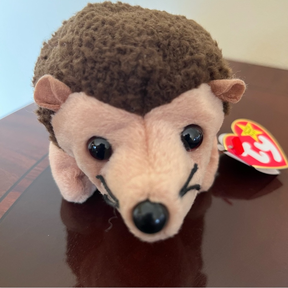 Prickles the Ty Beanie Baby Hedgehog